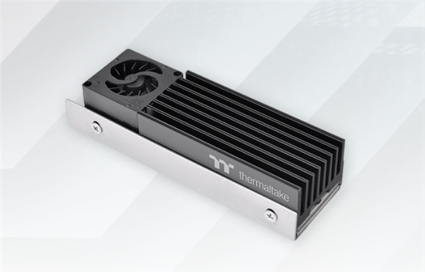 Thermaltake推出MS-1 M.2 SSD散热器：8000RPM微型风扇+铝制散热片  thermaltake ms ssd 散热器 第1张
