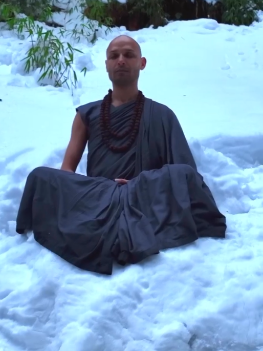 大师在喜马拉雅山脉修行冻成雪人：分不清是真人拍摄还是AI作品  第12张