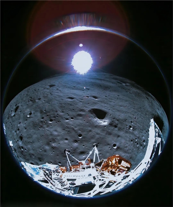 “翻车”的美国月球着陆器发回“遗照”：几乎不可能再醒来  翻车 美国 月球 着陆器 第1张